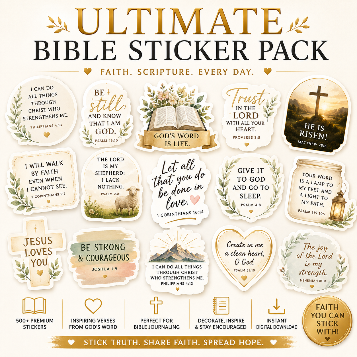 Ultimate Bible Sticker Pack