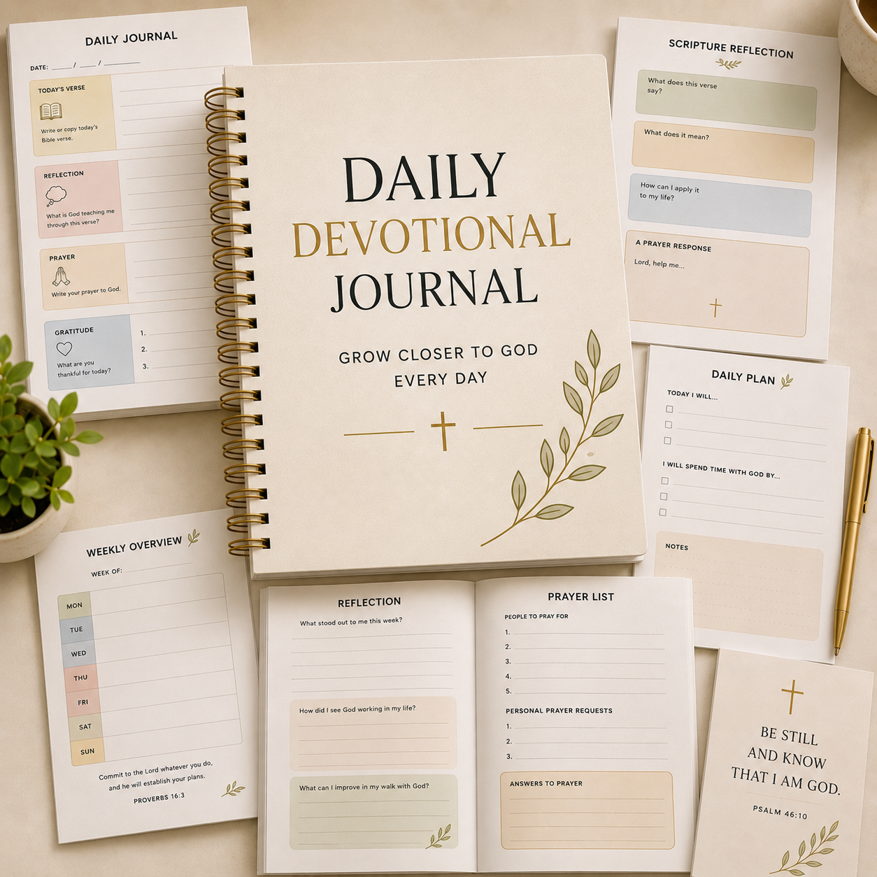 🙏 Daily Devotional Journal